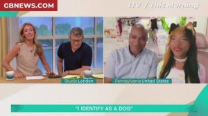 ITV This Morning sparks ‘switch off’ fury as Ben Shephard and Cat Deeley interview woman who identifies as a DOG: ‘Why give this air time!’
