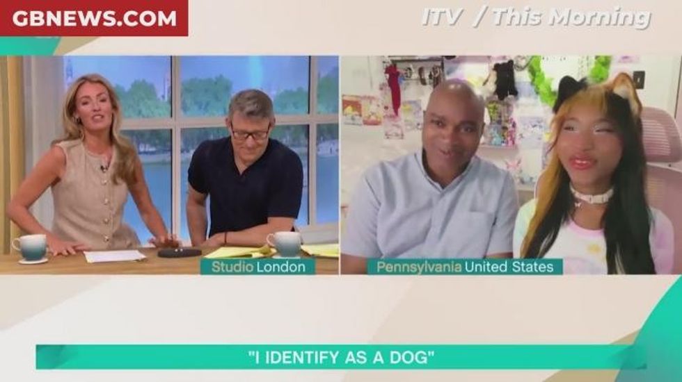ITV This Morning sparks ‘switch off’ fury as Ben Shephard and Cat Deeley interview woman who identifies as a DOG: ‘Why give this air time!’